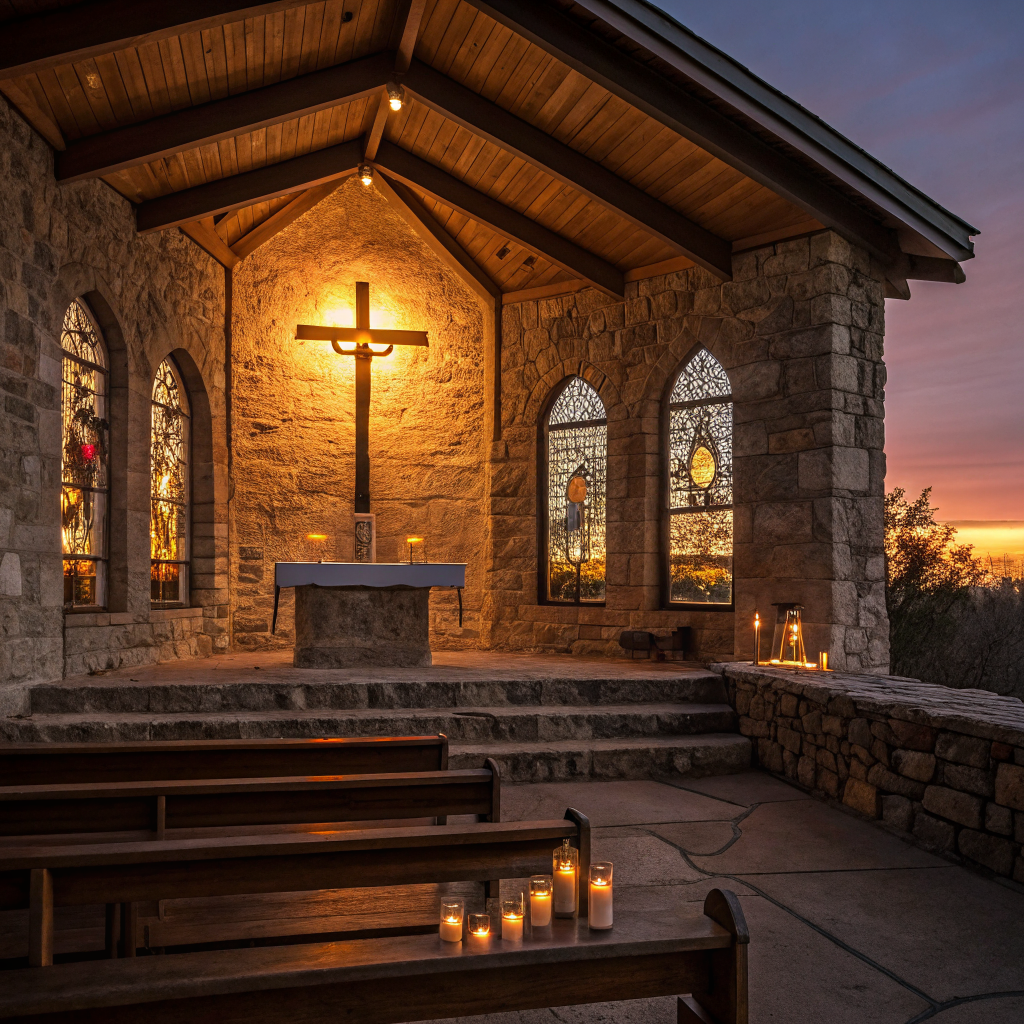 Détail de l'autel restauré